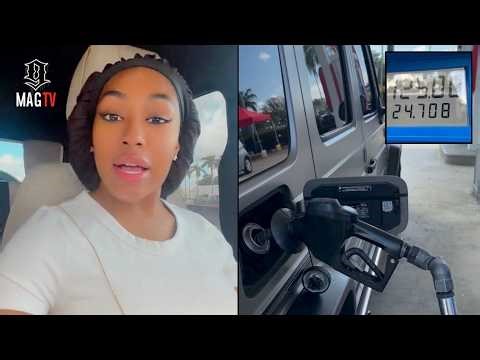 Yung Miami Can't Believe It Cost $125 Dollars To Fill Up Her G-Wagon! ⛽️