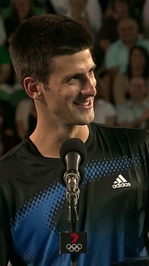 In 2008, Novak Djokovic won his first Grand Slam at the Australian Open ⏪ #tennis #AusOpen