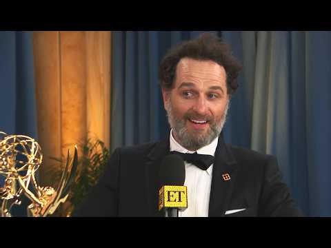 Matthew Rhys REACTS to Being First Person to Win All 3 Lead Actor Categories in Emmys HISTORY!