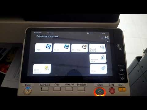 How to isolate the faulty unit in konica minolta bizhub