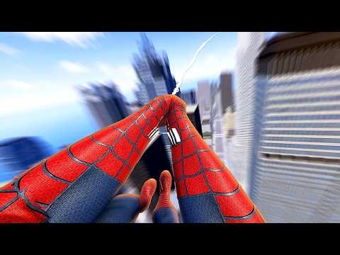Trying the VIRAL Spiderman VR Mod in Blade & Sorcery