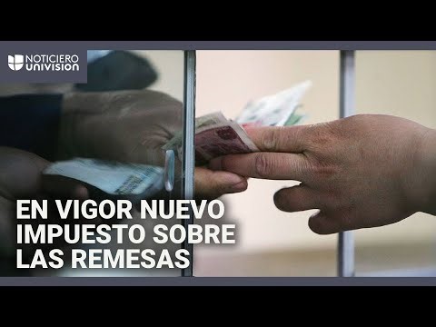 Enviar remesas será más costoso desde este 1 de enero: entra en vigor un nuevo impuesto