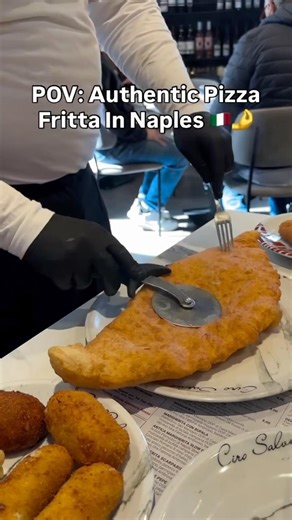 How to make FRIED PIZZA