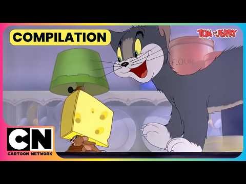Jerry's Snack Turns Into A Circus!😂🍿| Tom and Jerry😺| Cat & Mouse Cartoon😁| Kids Cartoon | @cnindia
