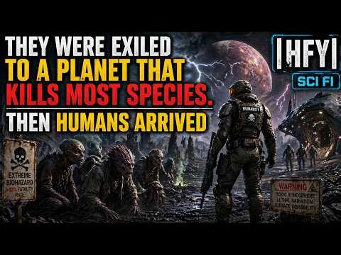They Were Exiled to a Planet That Kills Most Species. Then Humans Arrived |HFY| SCI FI