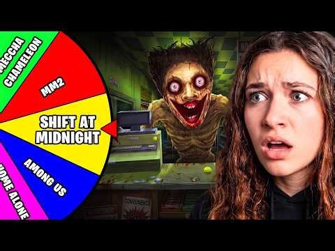 WHEEL Decides What Game We Play!!