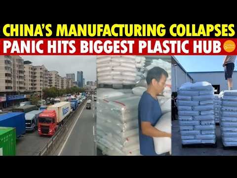 China’s Manufacturing Collapses, Stocks Run Dry, Panic Buying Hits China’s Biggest Plastic Hub