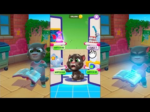 My Talking Tom 2 New Update 2025 - Chinese Version- Android iOS Gameplay HD