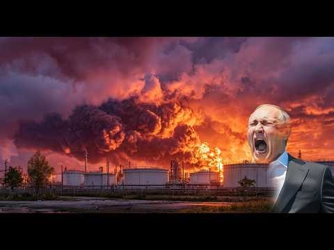 55 MINUTES AGO: Russia's largest oil depot burned to the ground by F-16s