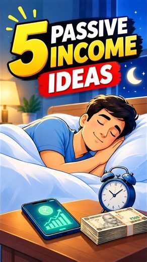5 Passive Income Ideas to Make Money While You Sleep 💰 | #Shorts #finance #business #video #2026