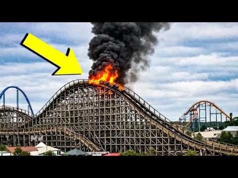 INSANE Roller Coaster DISASTER Ever Recorded