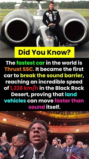 The Fastest Car Ever Built | Thrust SSC Broke the Sound Barrier