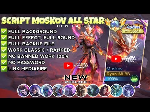 Script Skin Moskov AllStar - Infernal Wyrmlord No Password | Full Effect Voice | Patch Terbaru