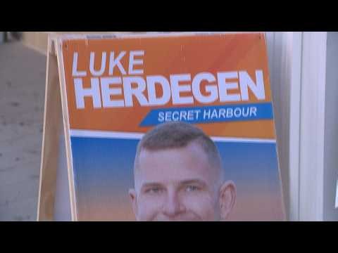 One Nation’s Luke Herdegen is ‘man to beat’ early in the by-election count