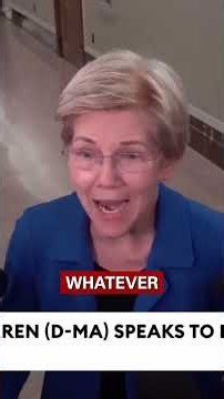 Elizabeth Warren LAUGHS At Mike Johnson Over THIS