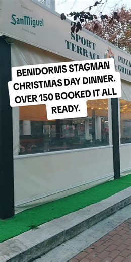 Benidorm's Stagman Christmas Day Dinner