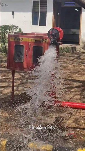 Fire Hydrant testing #hydrantsystems #firefighter #testing #fireworks #hydrant
