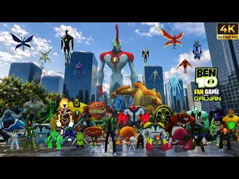 Exploring The Most Realistic BEN 10 Game Ever GALVAN🔥| Ben 10 Fan Game Awesome Gameplay 4K Ultra HD