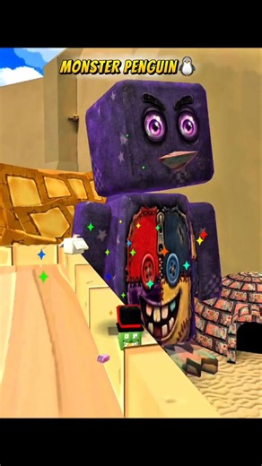 Biggest Penguin Enemy Mystery🐧😱#superbearadventure #robloxedit