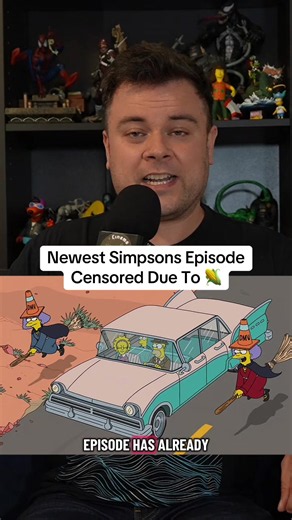 The Simpsons Treehouse of Horror XXXVII has been censored due to a risky URL #thesimpsons #simpsons #treehouseofhorrorxxxvii #thesimpsonsclips #simpsonsprediction