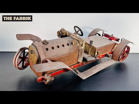 1960 Live Steam Car 'Mamod' 🔥 Restoration