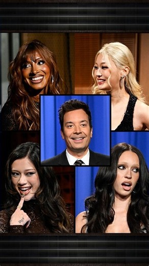 Jimmy has serious #KATSEYE fever!!! 🩷 #KATSEYEonFallon #FallonTonight