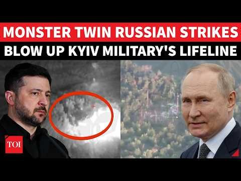 ON CAM: Putin Unleashes DEADLY Geran-2 Aircraft; HAMMER Ukraine Military’s Lifeline In Twin Strike