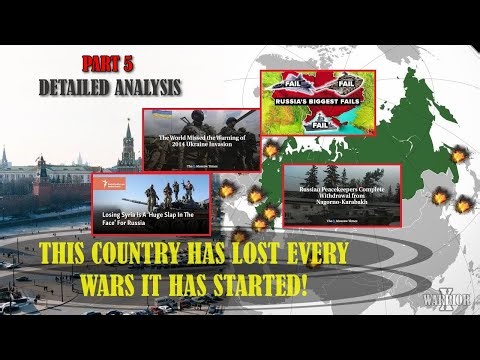 This country has lost every war it has started. Russian-Ukrainian war, Karabakh war, Syrian war