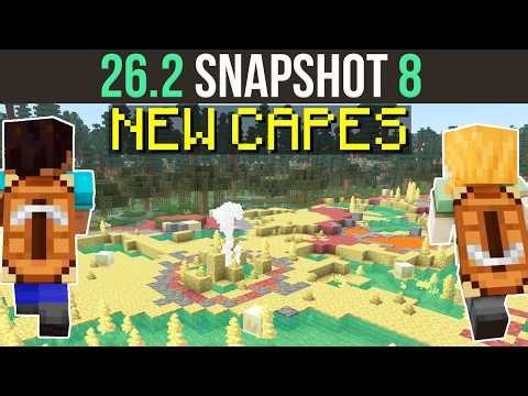New Biome, New Capes | 26.2 Snapshot 8