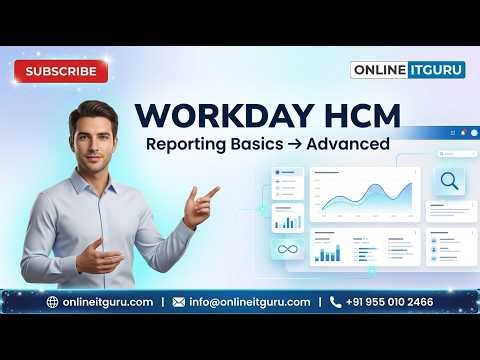 Workday HCM Reporting Basics to Advanced | Concepts, Queries, Terminology & Examples | OnlineITGuru
