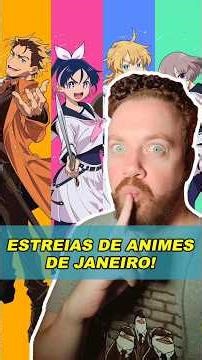 ESTREIAS DE ANIMES DE JANEIRO | SCUM OF THE BRAVE E ANDROID WA KEIKEN