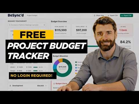 FREE Project Budget Tracker —track Estimated Vs. Actual Costs in Your Browser (No Signup)