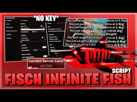 Fisch Script *NO KEY* – Fish Generator, Instant Catch, Auto Fish, Autofarm, Get Rods & More! 🐟🔥