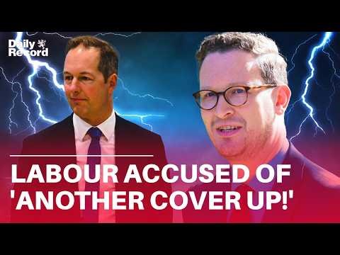Labour accused of 'MAJOR COVERUP' in explosive exchange over Mandelson Files