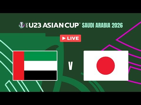 United Arab Emirates vs Japan | Full Match | AFC U23 Asian Cup™ 2026 – Group Stage