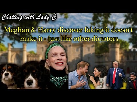 Meghan & Harry discover faking it doesn't make it - just like other dictators