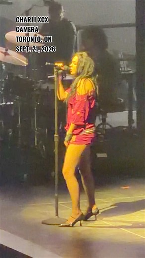 Camera - Charli xcx live at Scotiabank Arena Toronto, ON September 21, 2026