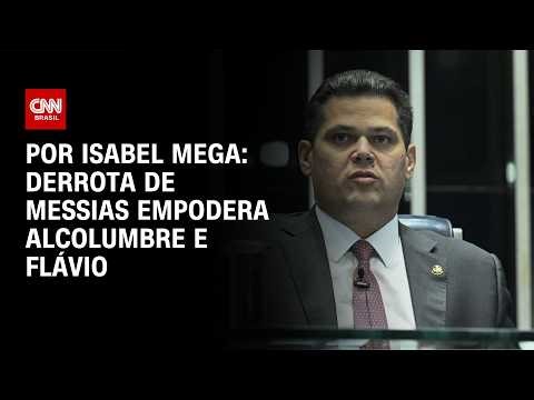 Análise: Derrota de Messias empodera Alcolumbre e Flávio Bolsonaro | LIVE CNN