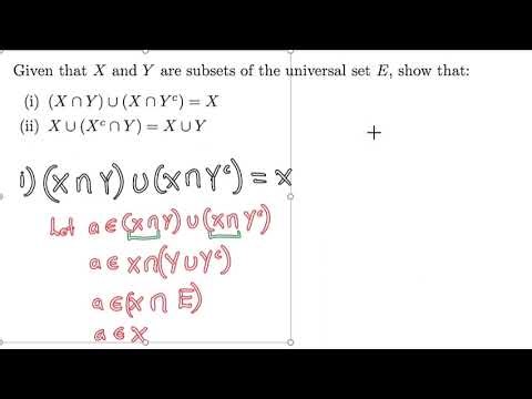 Set Theory ~ Practice Question 