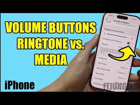 How to Set the Volume Button For Ringtone and Alerts or Other Media on iPhone