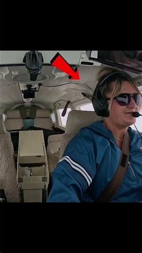 Turbulence caught on camera from the pilot seat