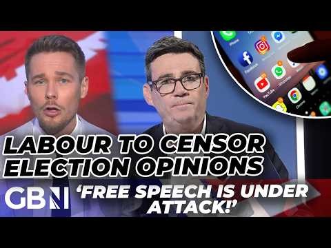 'Labour want to GAG you!' | Andy Burnham to CENSOR social media posts and SILENCE election debate?!