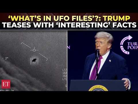 ‘Found interesting documents’: Trump announces release of UFO files ‘very very soon’