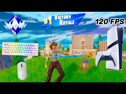 Fortnite Unreal Ranked Reload On PS5 Pro | Keyboard & Mouse Gameplay | 120 FPS | 4K