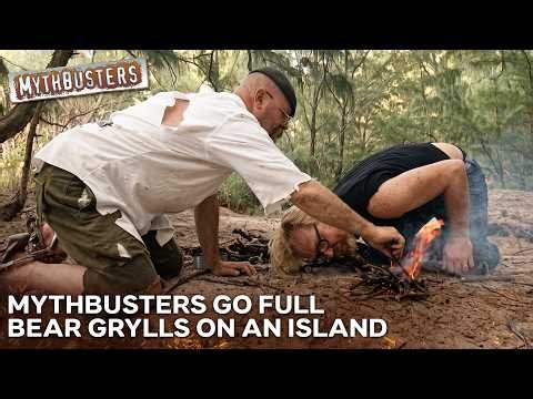 No Food, No Water, Just an Unreasonable Amount of Sticky Stuff | Mythbusters