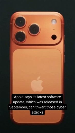 Apple warns iPhone users to update software to combat hacking campaign