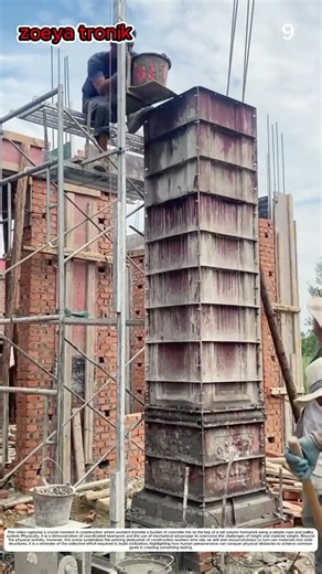 Column Casting: How Pulleys Turn Wet Mix Into Pillars