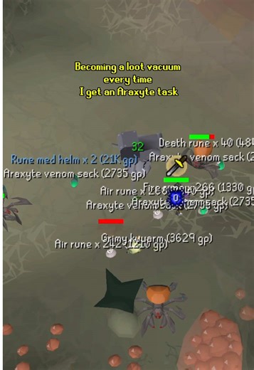 More Araxytes in Old School RuneScape Adventures