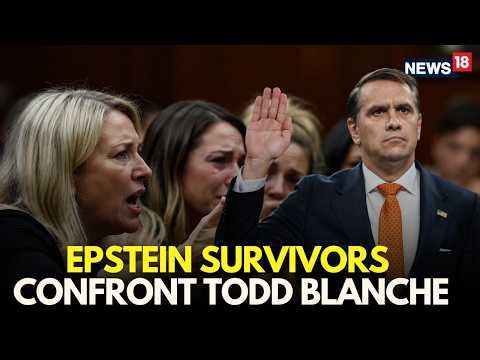 Todd Blanche Confirmation Hearing Day 2 LIVE | Blanche Grilled Over Handling Of Epstein Files |Trump
