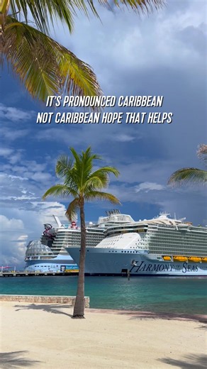 Sounds like 🌎🌴 not 🏴☠️🌊 #cruise #travel #vacation #caribbean